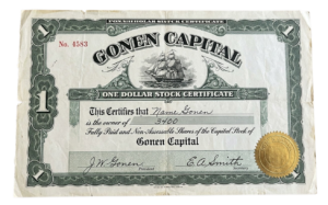 Gonen Capital Announces “Five Decades in the Making” Launch of Gonen Global Ventures; Initiates “Testing the Waters” Phase for Multi-Sector $1 Dollar Stock Offering