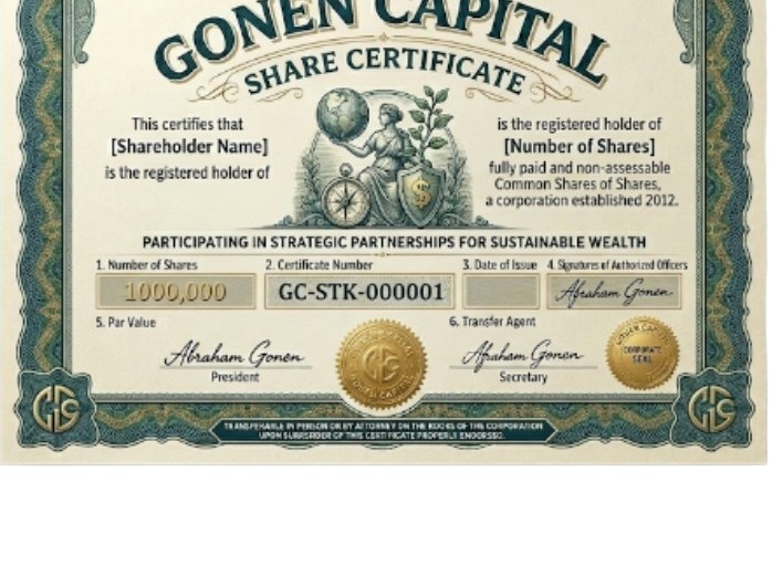 Gonen Capital Executive Summary
